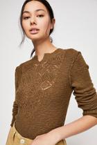 Frosted Lace Sweater By Free People